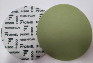 FORMEL Диск полировальный FINISHFOAM 150мм, Р1500 (трезак) (15)
