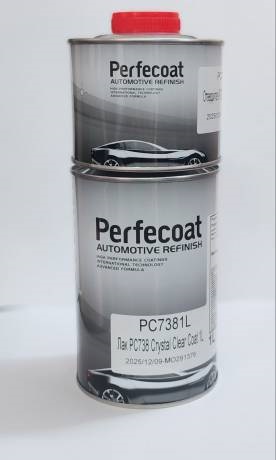 Лак PERFECOAT PC-738 Crystal Clear Coat 1л + отвер Standart 0,5л